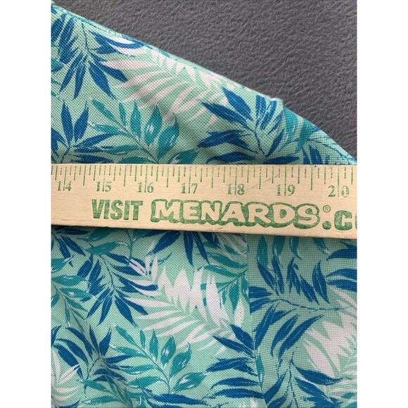 Club Room Polo Standard 100 Golf Shirt Men Large Blue Green Floral Short Sleeve - Picture 5 of 11